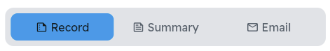 Record, Summary, Email